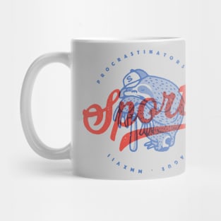 Procrastinators League Baseball Sloth Mug